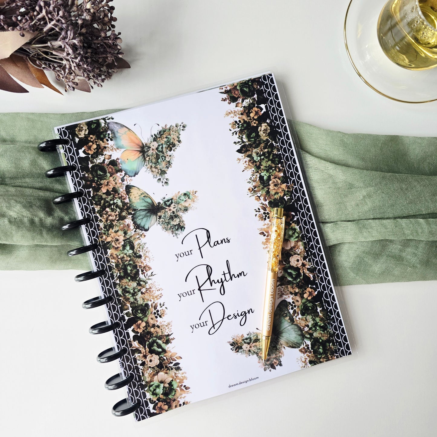Undated Discbound Monthly Planner | Arbor Designs