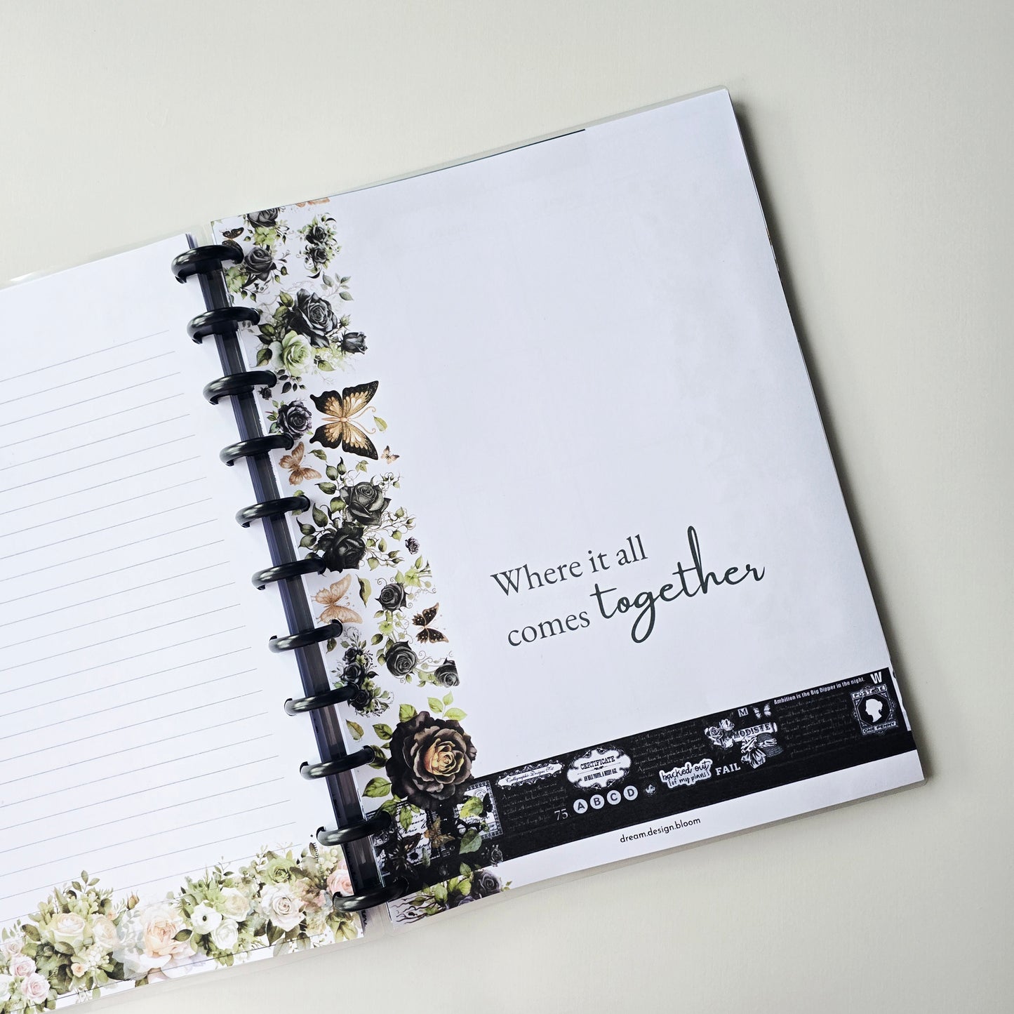 Undated Discbound Monthly Planner | Arbor Designs