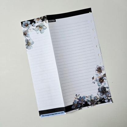 Discbound Foldout Today Inserts | Azure Blooms