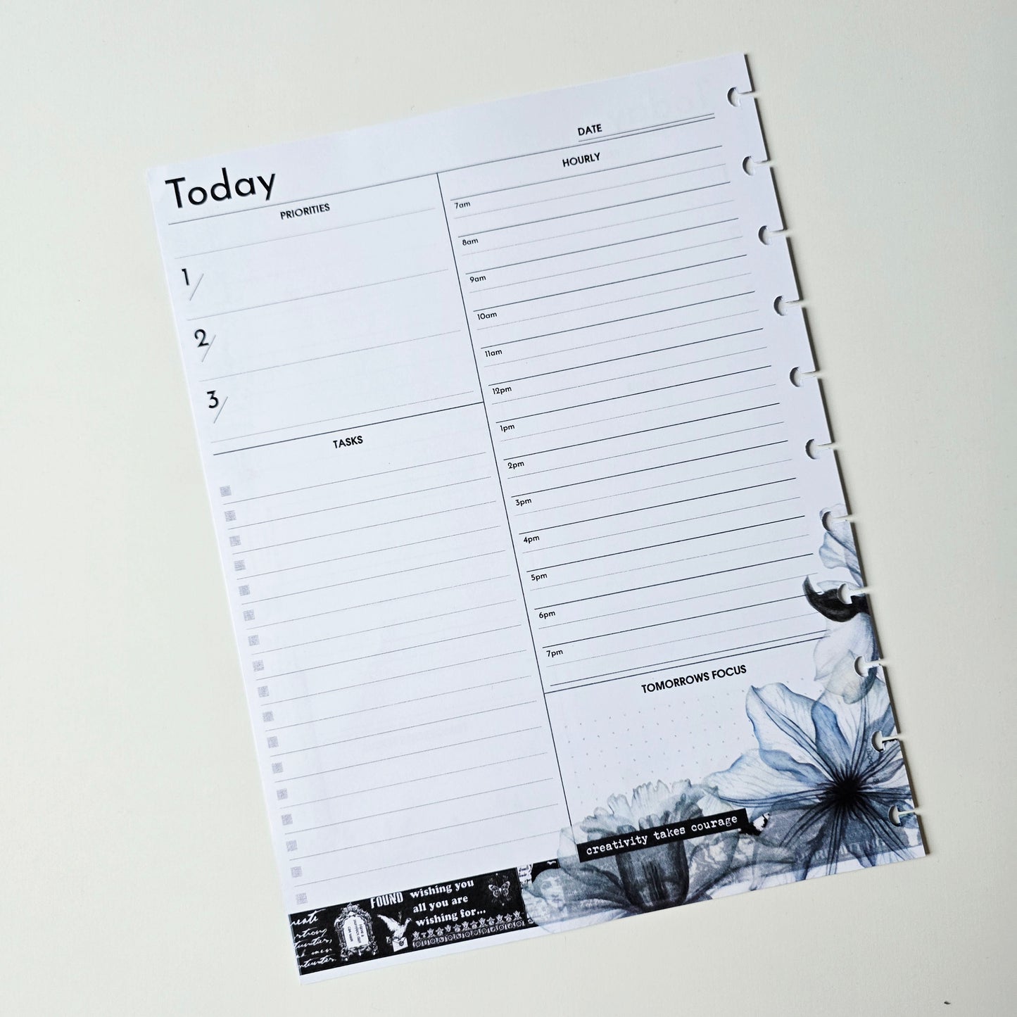 Discbound Today Inserts | Azure Blooms