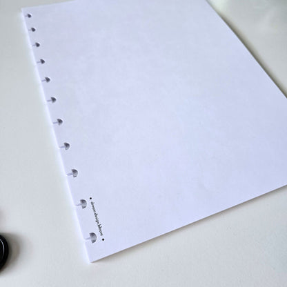 Blank, Grid & Dot Grid Discbound Inserts