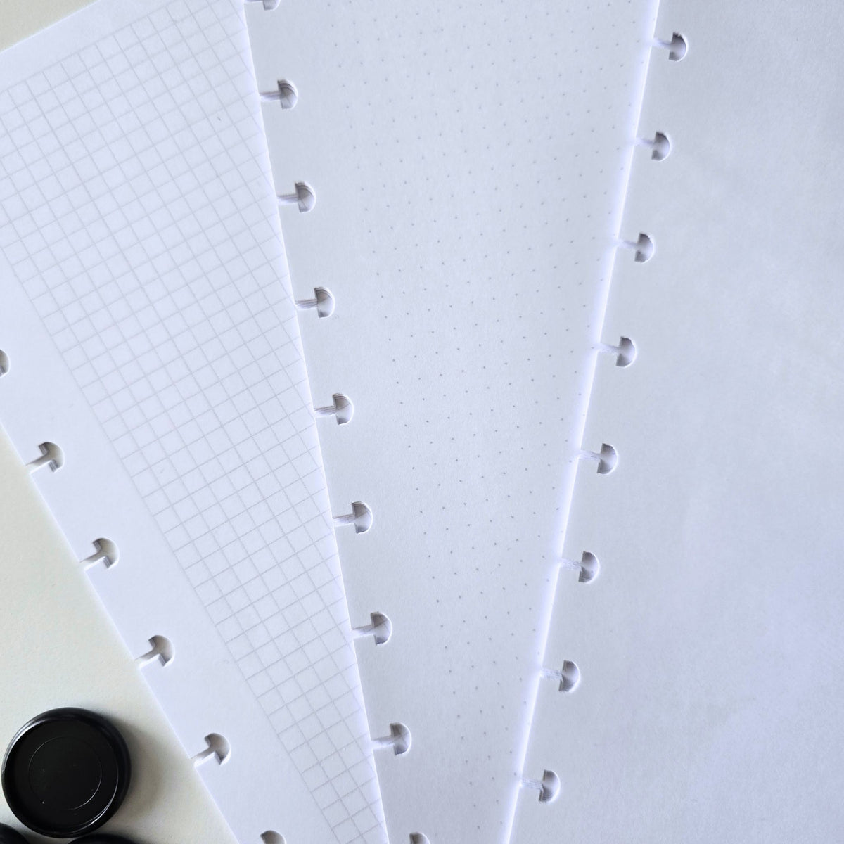Blank, Grid & Dot Grid Discbound Inserts