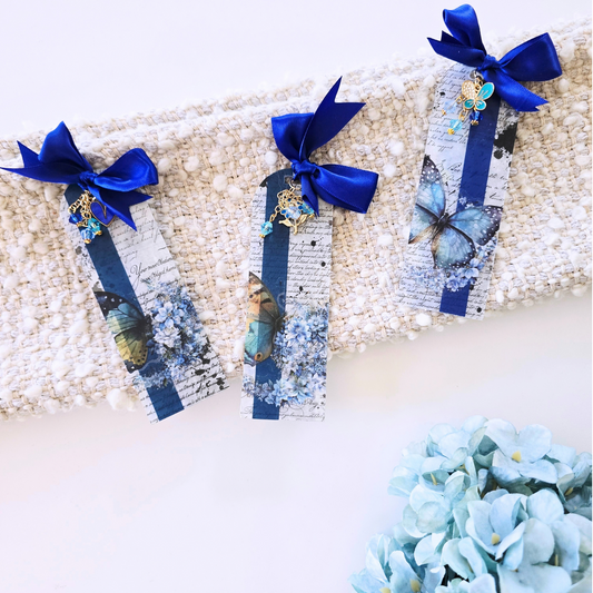 Bloom Charm Bookmark | Azure Blooms