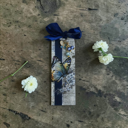 Bloom Charm Bookmark | Azure Blooms