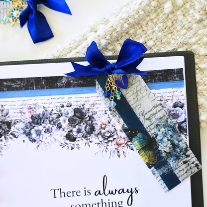 Bloom Charm Bookmark | Azure Blooms