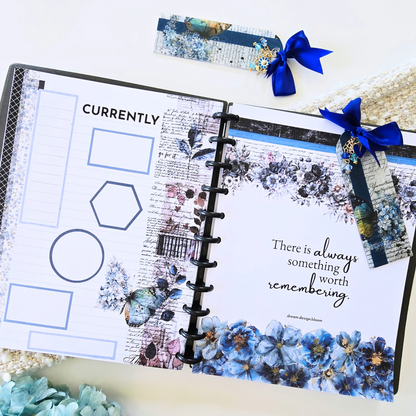 Bloom Charm Bookmark | Azure Blooms