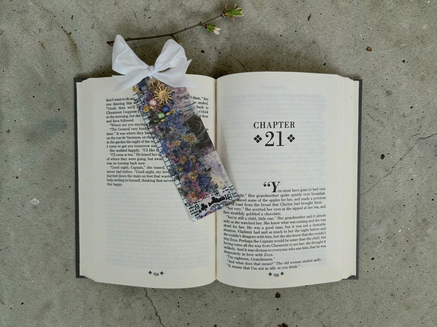 Bloom Charm Bookmark | Signature Designs