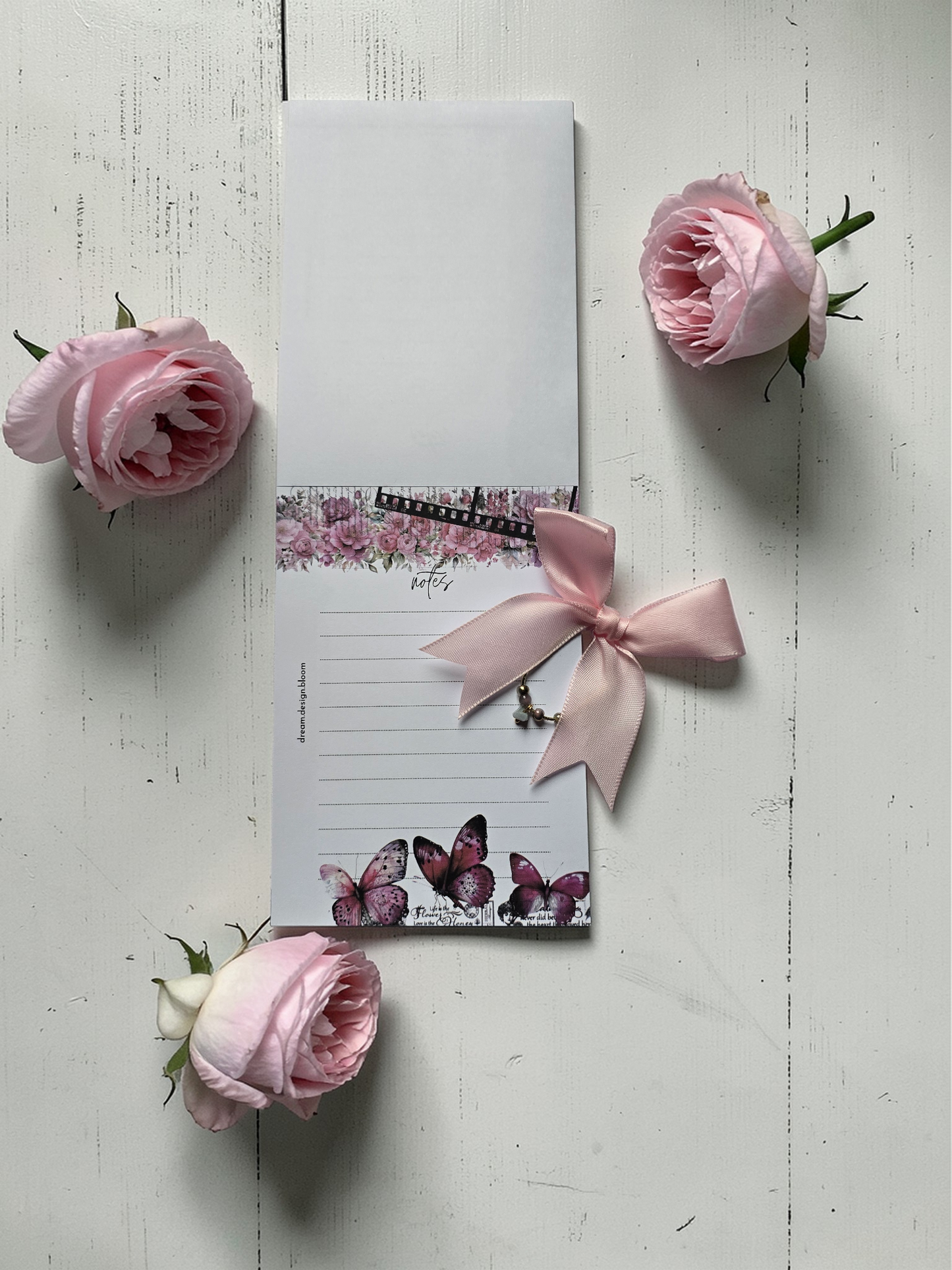 Bow Petal Clip | Whisper Dreams