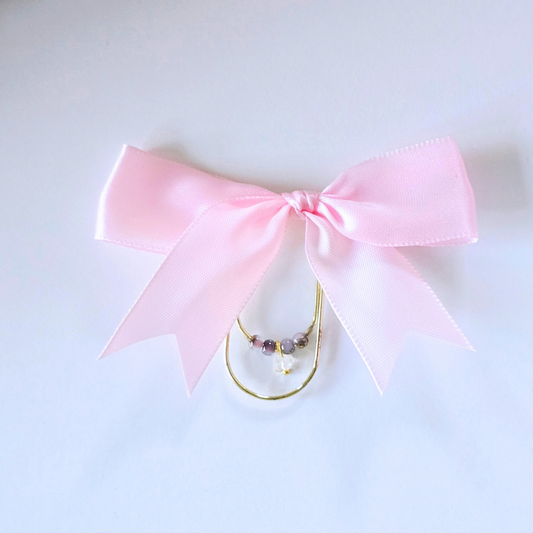 Petal Bow Clip | Whisper Dreams