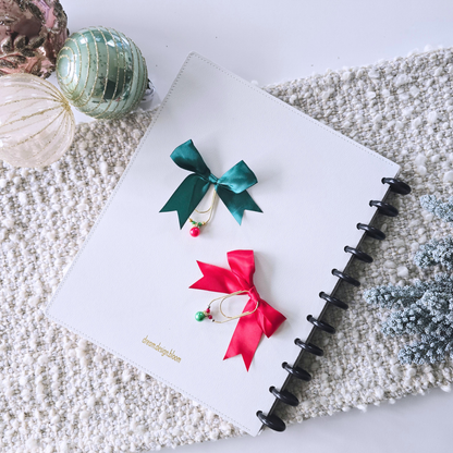 Christmas Bow Paperclips | Set of 2