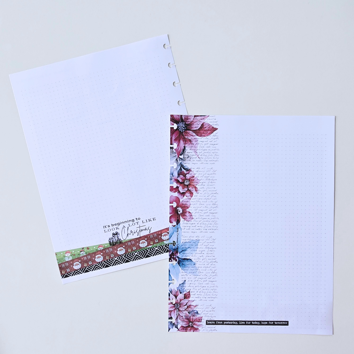 Recipes & Gatherings | Christmas Extension Inserts