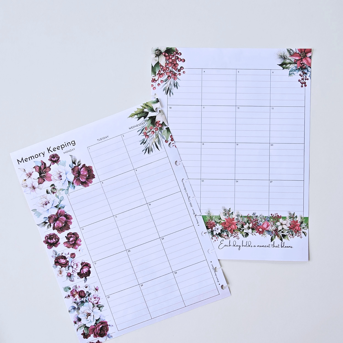 Recipes & Gatherings | Christmas Extension Inserts