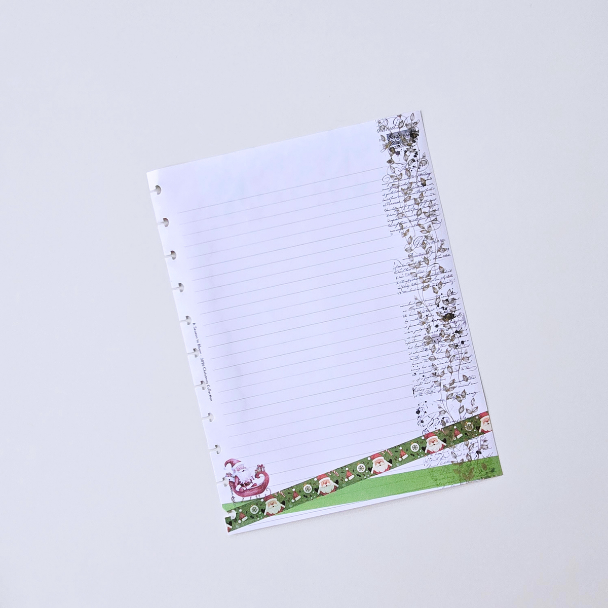 Recipes & Gatherings | Christmas Extension Inserts