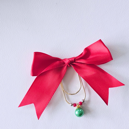 Christmas Bow Paperclips | Set of 2