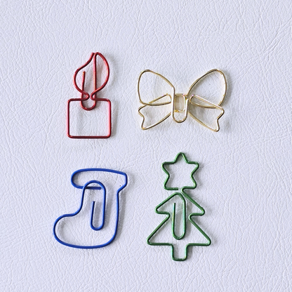 Christmas Shaped Paperclips