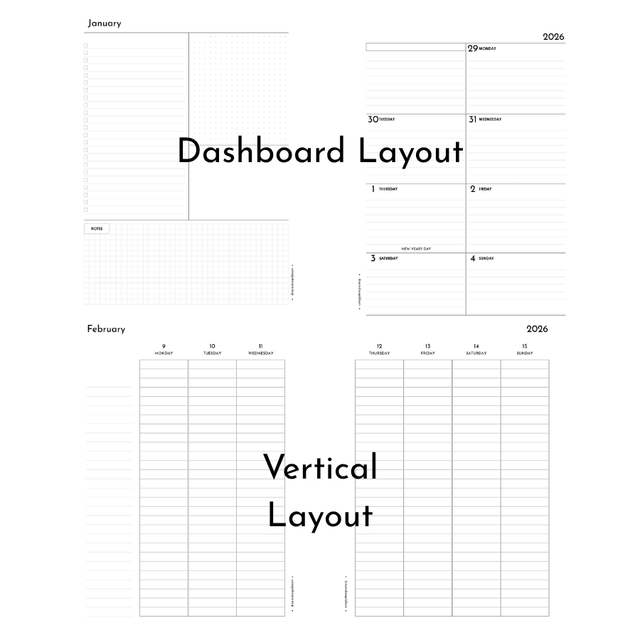 Weekly Discbound Planner