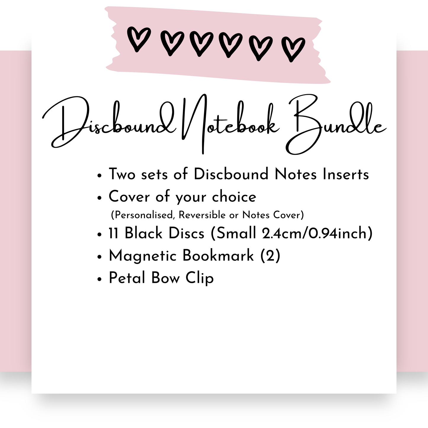 Discbound Notebook Bundle