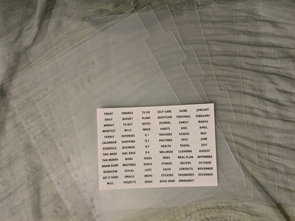 Planner Dividers
