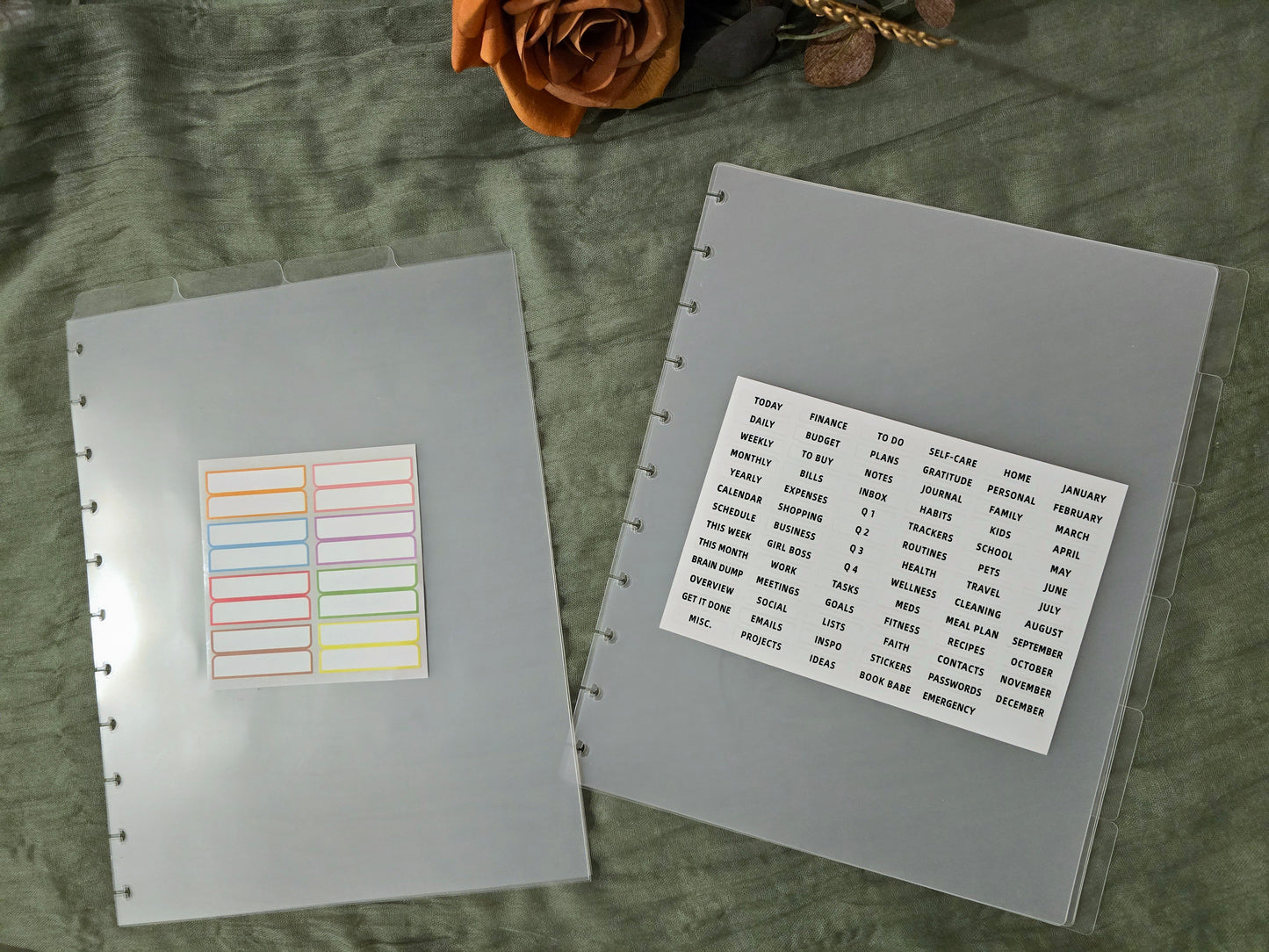 Planner Dividers