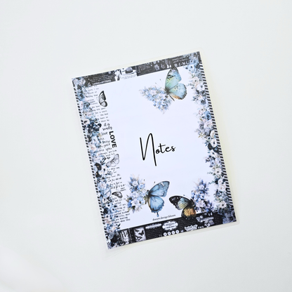 Discbound Planner Covers | Azure Blooms