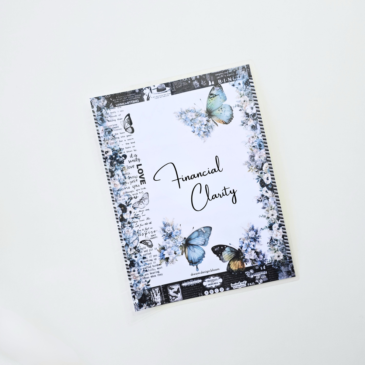Discbound Planner Covers | Azure Blooms