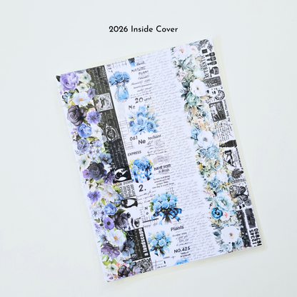 Discbound Planner Covers | Azure Blooms