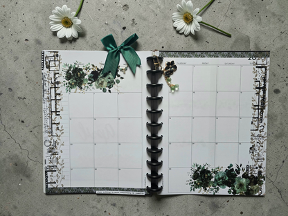 Dated Discbound Monthly Planner