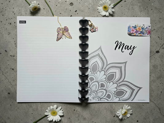 Discbound Monthly Planner