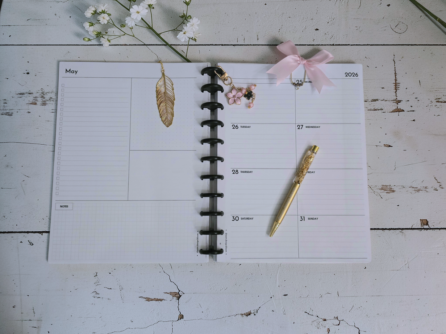 Weekly Discbound Planner | Whisper Dreams