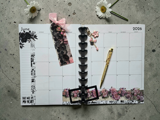 Discbound Monthly Planner