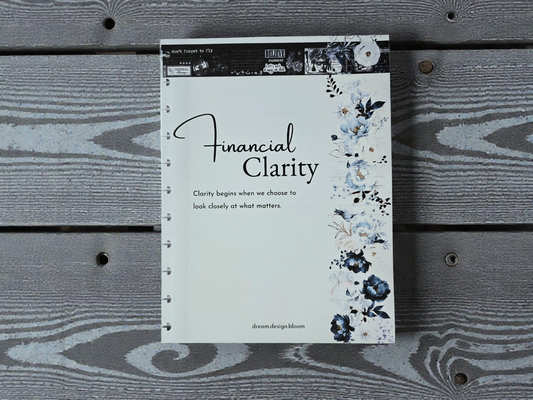 Financial Clarity Inserts | Azure Blooms
