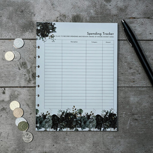 Financial Tracker Inserts | Arbor Designs
