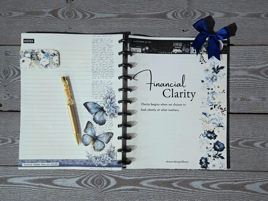 Financial Clarity Inserts | Azure Blooms