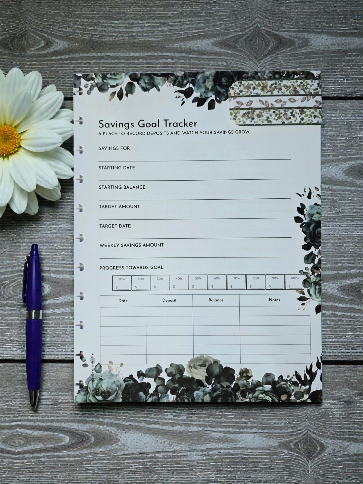 Financial Clarity Inserts | Arbor Designs