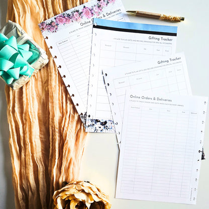 Financial Lifestyle Planning Inserts | Azure Blooms