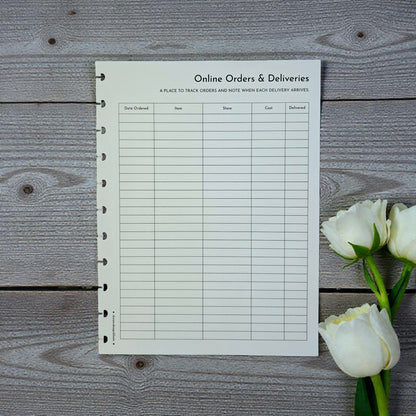 Financial Lifestyle Planning Inserts | Signature Designs