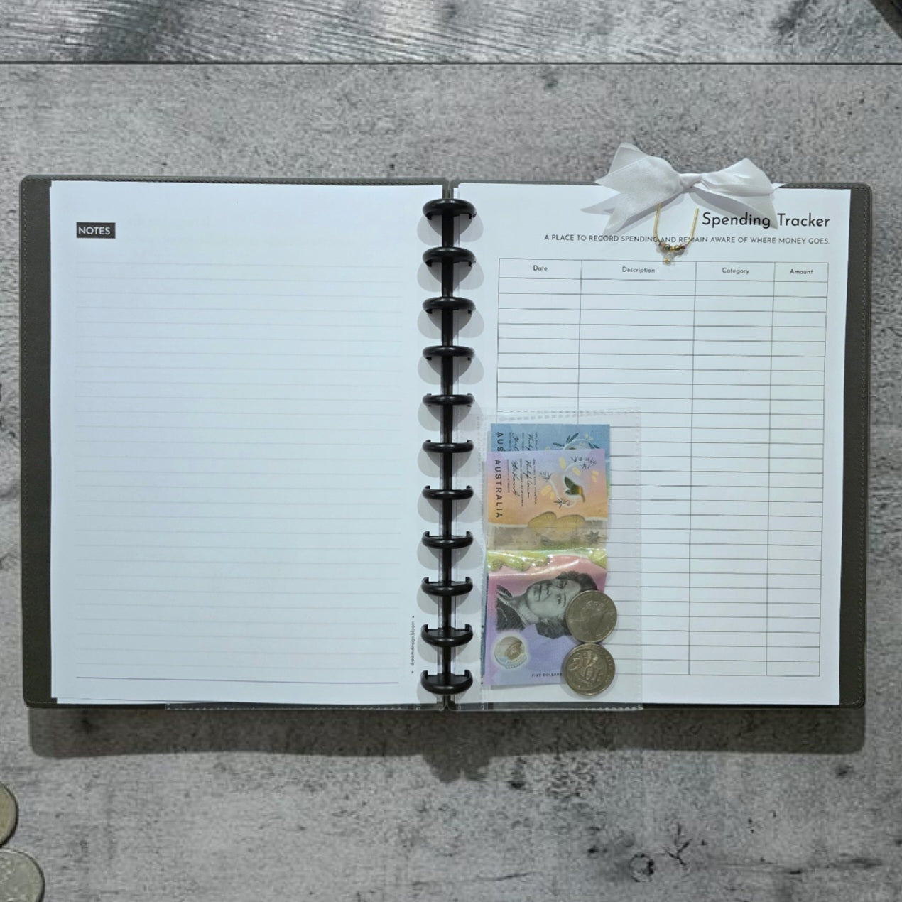 Financial Tracker Inserts | Signature Designs
