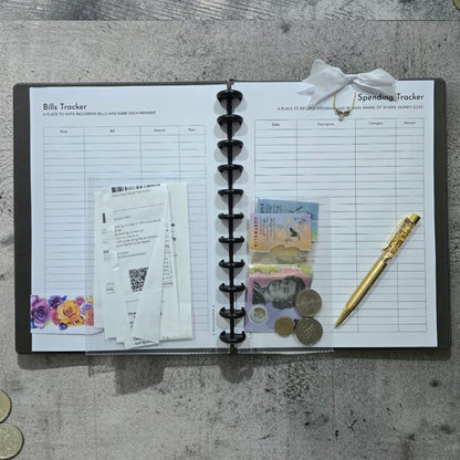 Financial Tracker Inserts | Signature Designs