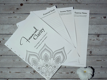 Financial Clarity Inserts | Signature Designs