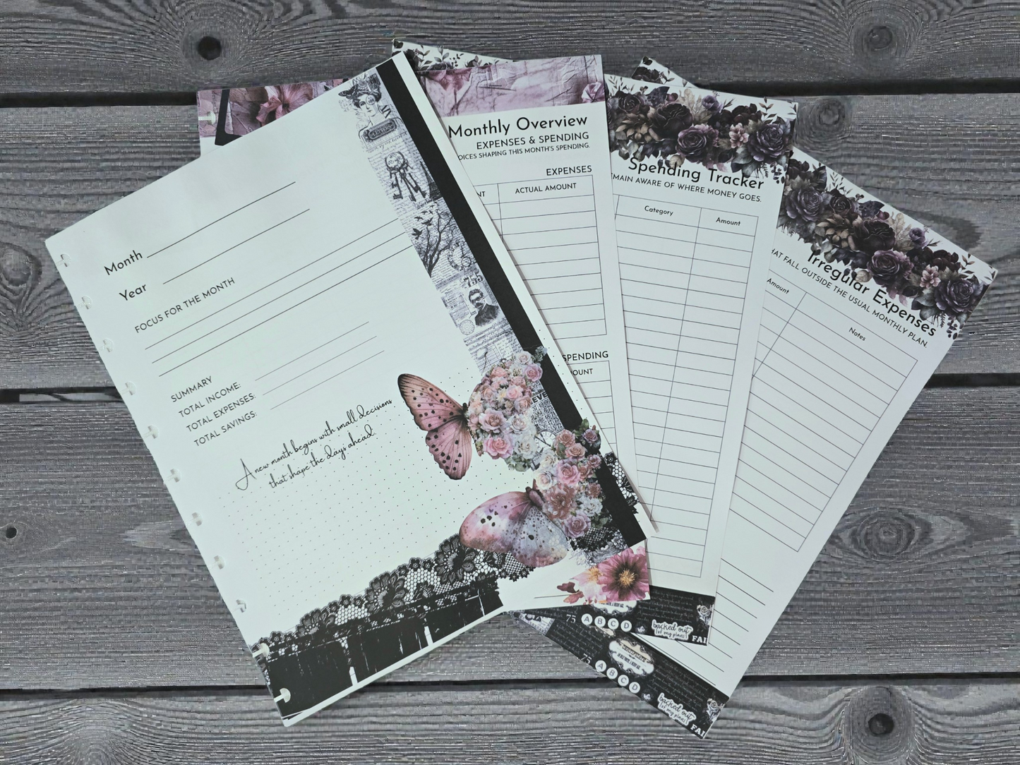Financial Clarity Inserts | Whisper Dreams