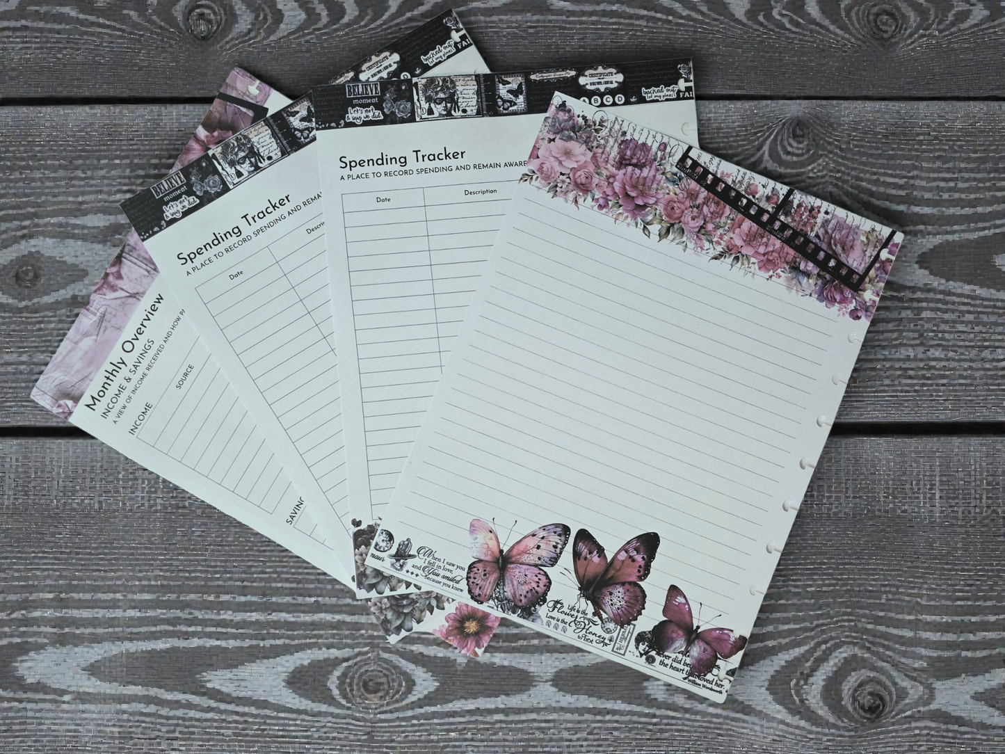Financial Clarity Inserts | Whisper Dreams