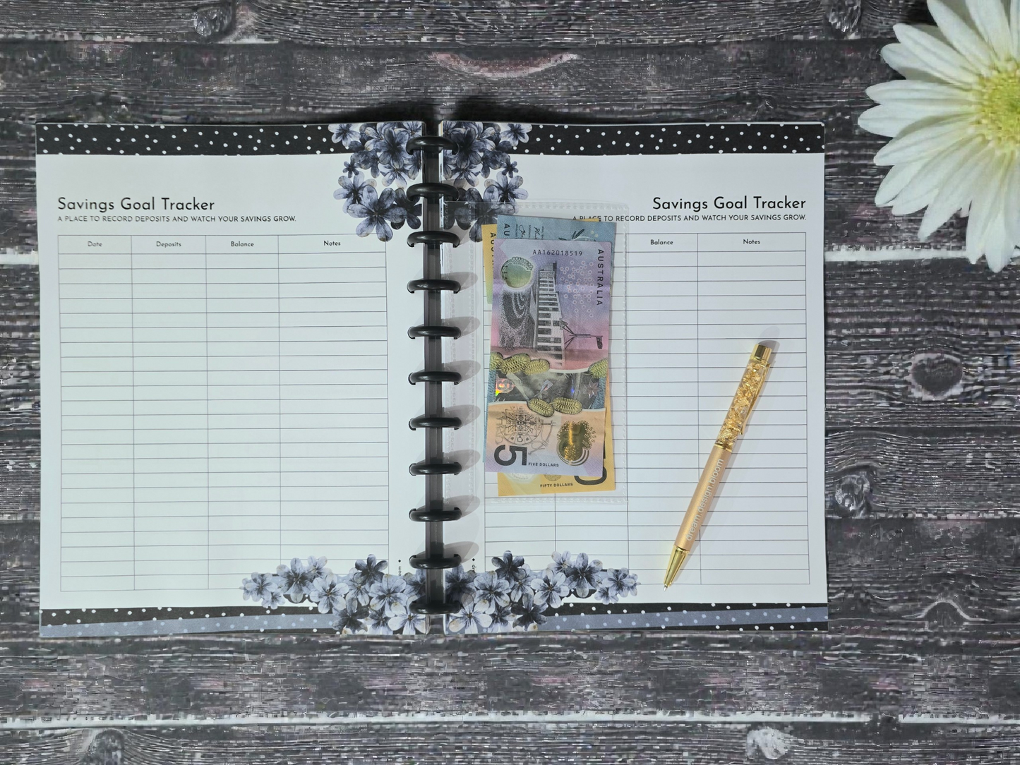 Financial Clarity Inserts | Azure Blooms