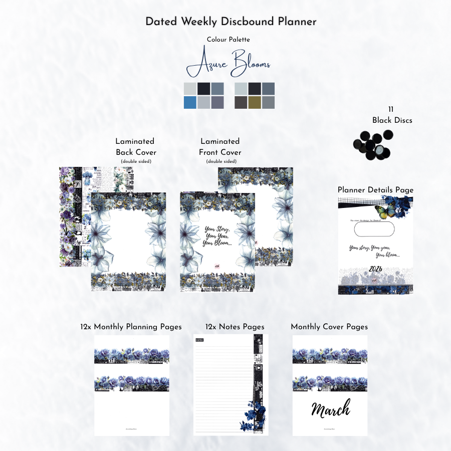 Weekly Discbound Planner