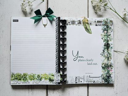 Undated Discbound Monthly Planner | Arbor Designs