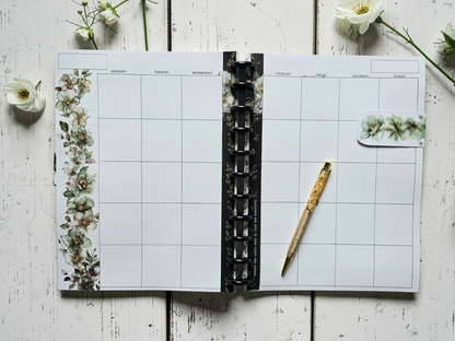 Undated Discbound Monthly Planner | Arbor Designs