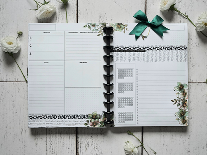 Undated Discbound Monthly Planner | Arbor Designs