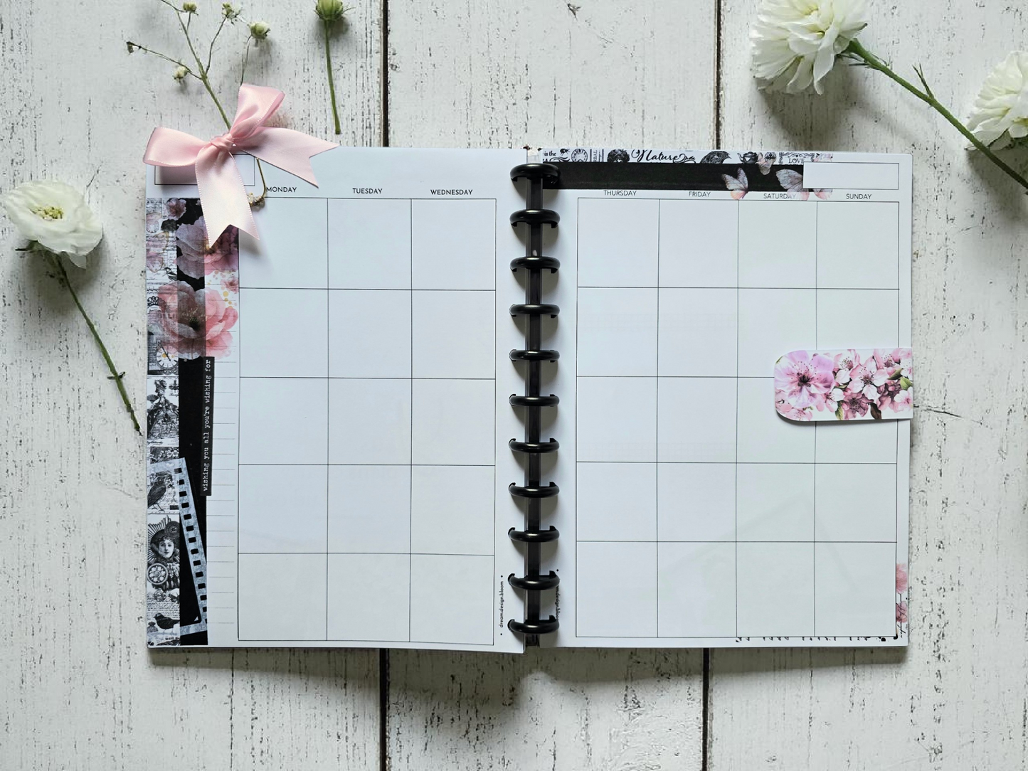 Discbound Monthly Planner