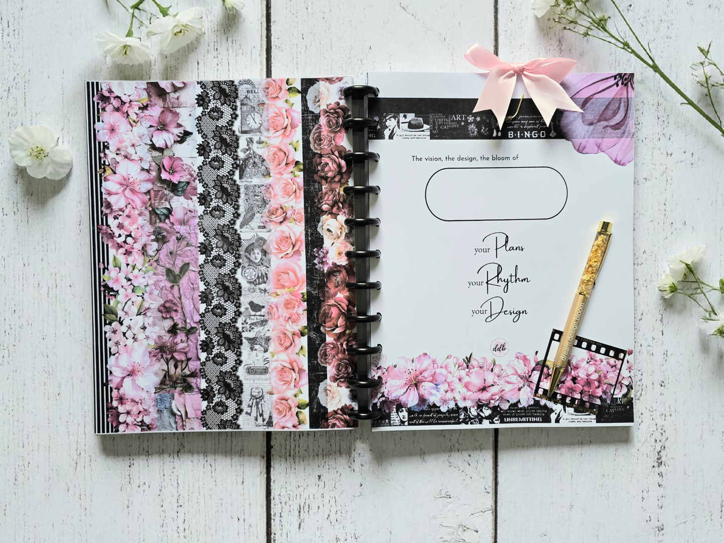 Discbound Monthly Planner