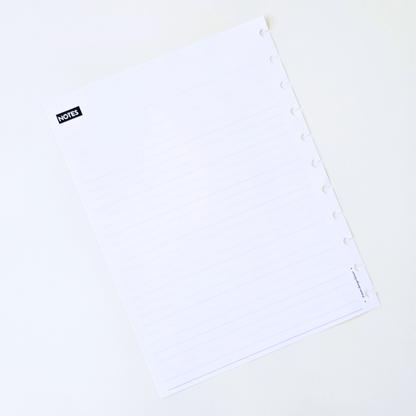 3-Month Undated Discbound Planner Inserts | Signature Designs