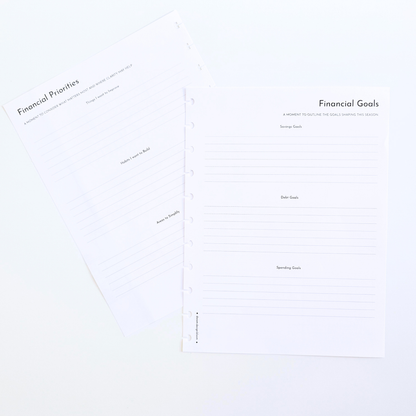 Financial Clarity Core Inserts | Signature Designs